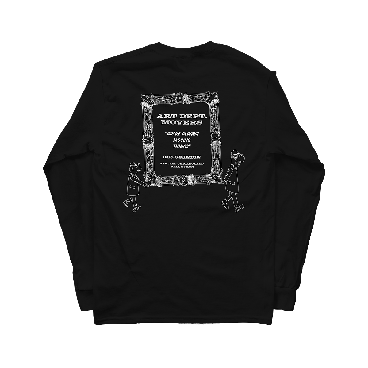 Long Sleeve Movers Pocket Tee